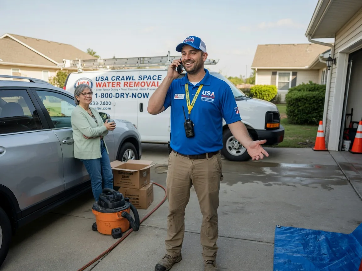 Crawl Space Water Removal Thornfield, MO FAQs
